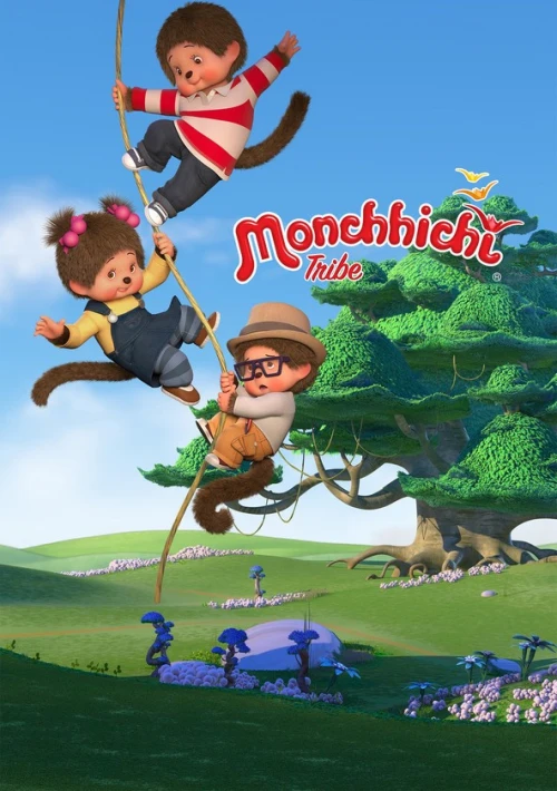 Poster  de la temporada 2 de La tribu Monchhichi