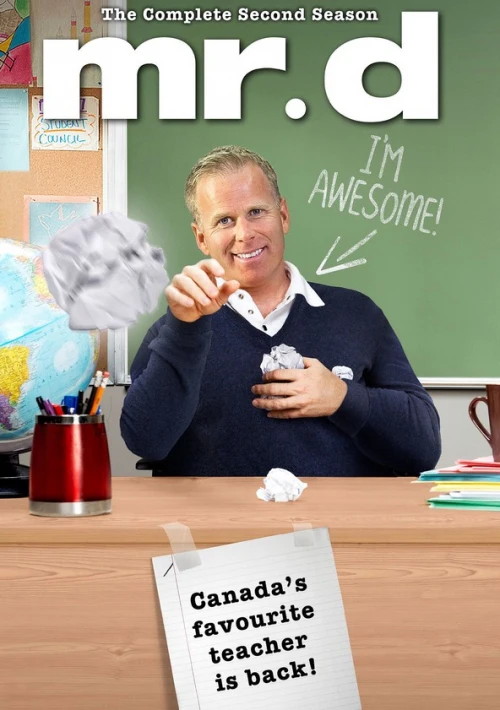 Poster  de la temporada 2 de Mr. D
