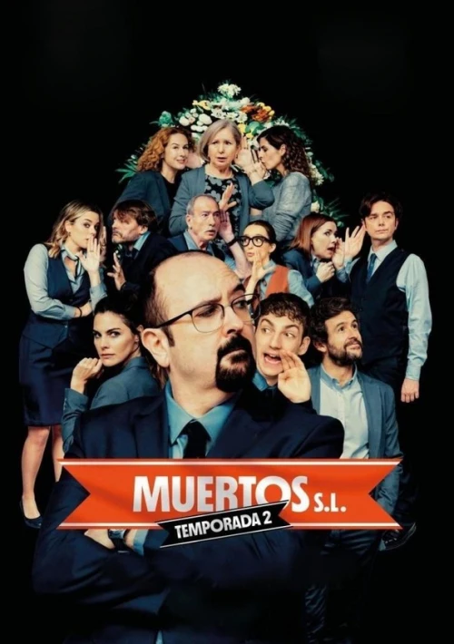 Poster  de la temporada 2 de Muertos S.L.