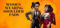 Mujeres con hombreras