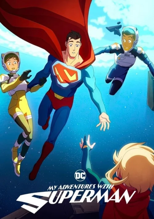 Poster  de la temporada 2 de My Adventures with Superman