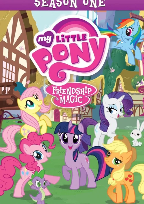 Poster  de la temporada 1 de My Little Pony: Friendship Is Magic