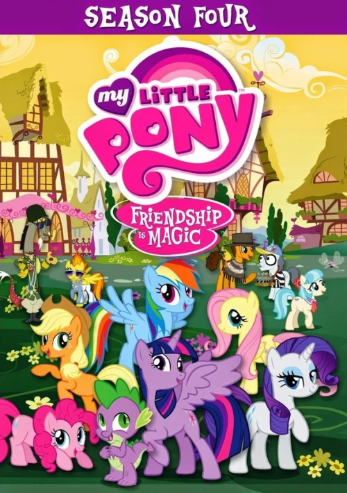 Poster  de la temporada 4 de My Little Pony: Friendship Is Magic