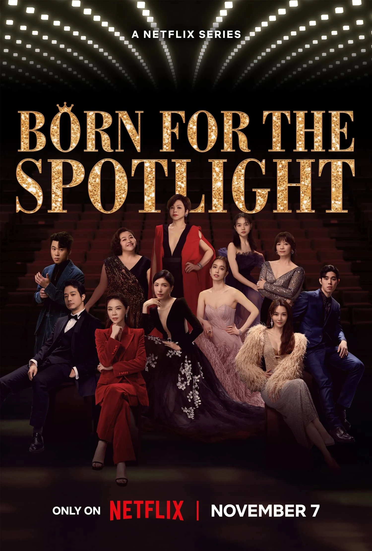 Poster  de Born for the Spotlight en inglés