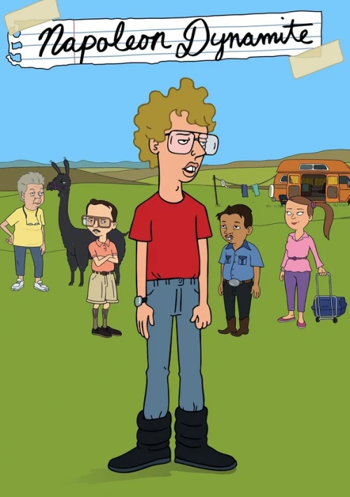 Poster  de la temporada 1 de Napoleon Dynamite