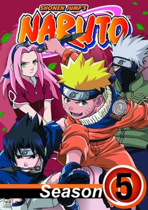 Poster  de la temporada 5 de Naruto