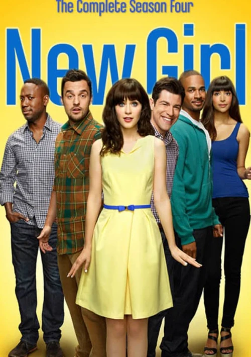 Poster  de la temporada 4 de New Girl