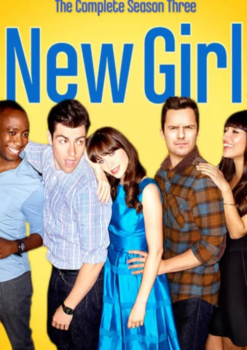 Poster  de la temporada 3 de New Girl