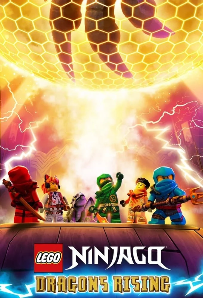 Poster  de Ninjago: Dragons Rising en inglés