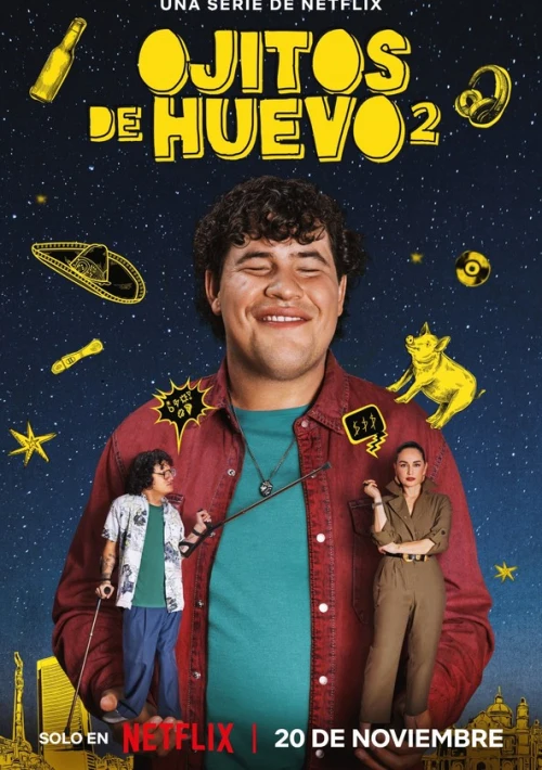 Poster  de la temporada 2 de Ojitos de huevo