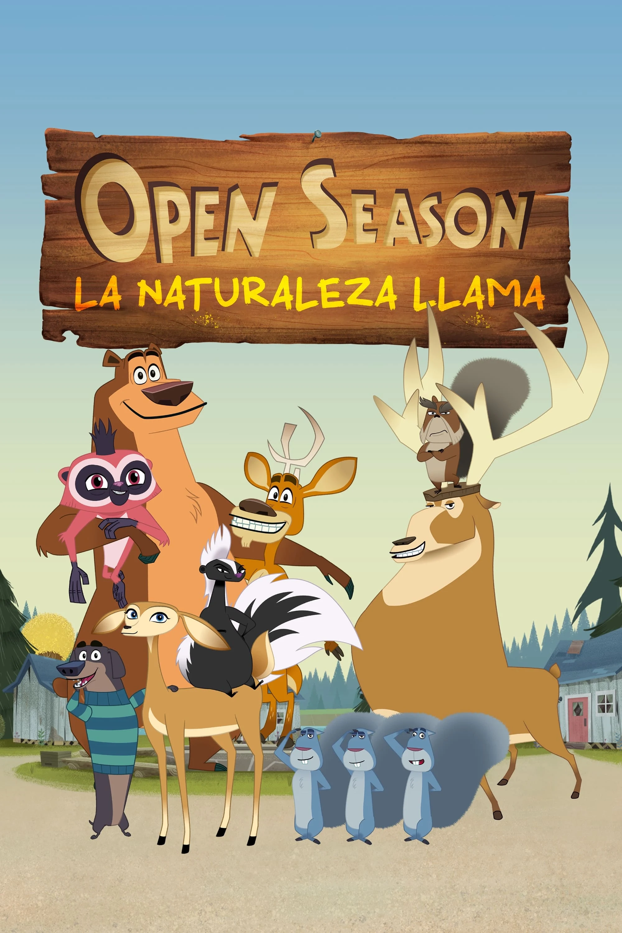 Poster  de Open Season: Call of Nature en español