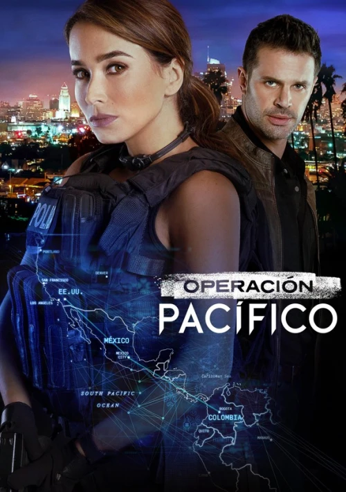 Poster  de la temporada 1 de Operación Pacífico