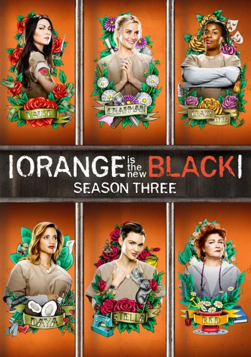 Poster  de la temporada 3 de Orange Is the New Black