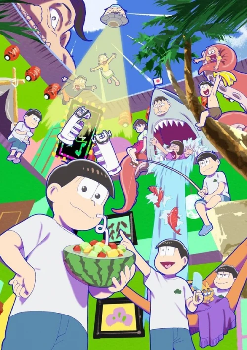 Poster  de la temporada 4 de Osomatsu-san