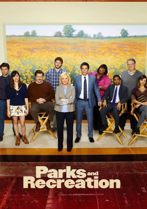 Poster  de la temporada 4 de Parks and Recreation
