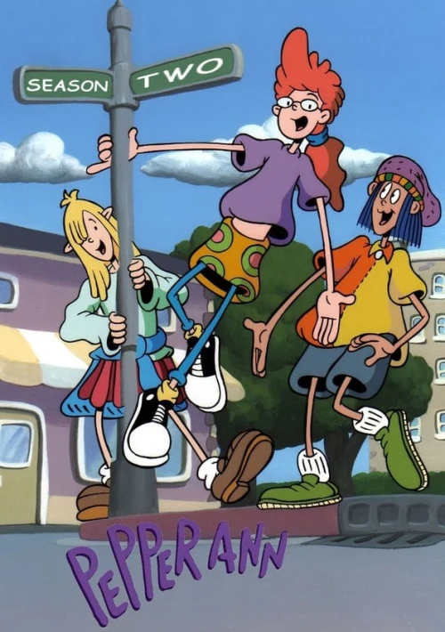 Poster  de la temporada 2 de Pepper Ann