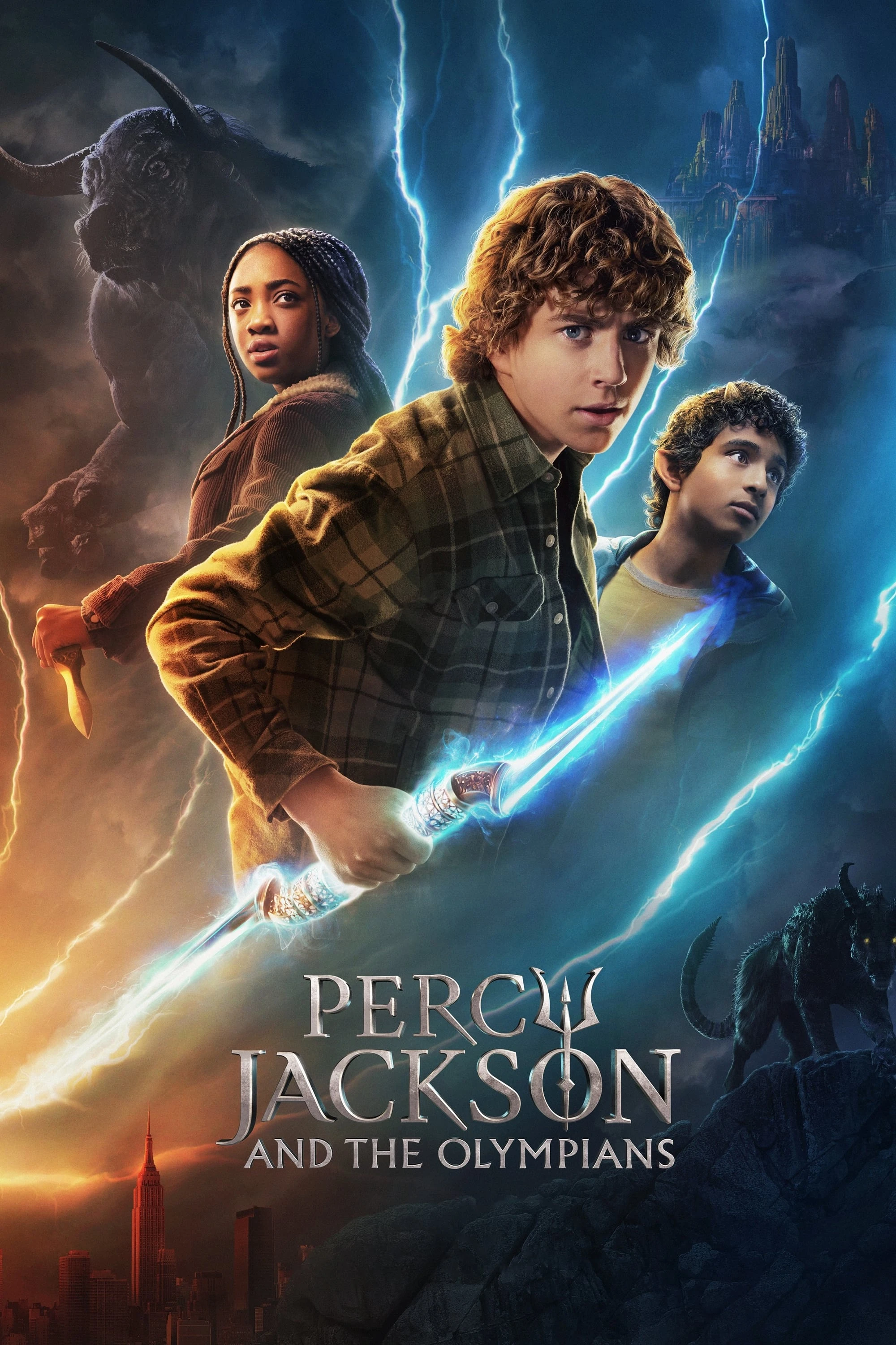 Poster  de Percy Jackson and the Olympians en inglés