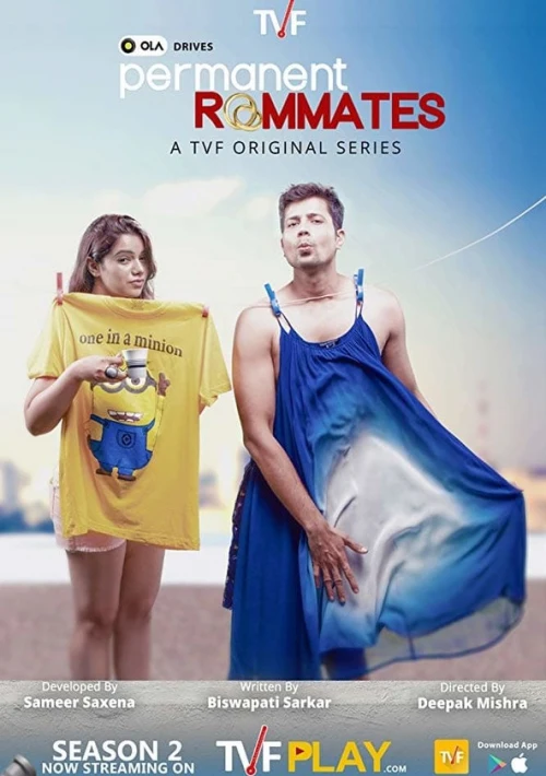 Poster  de la temporada 2 de Permanent Roommates