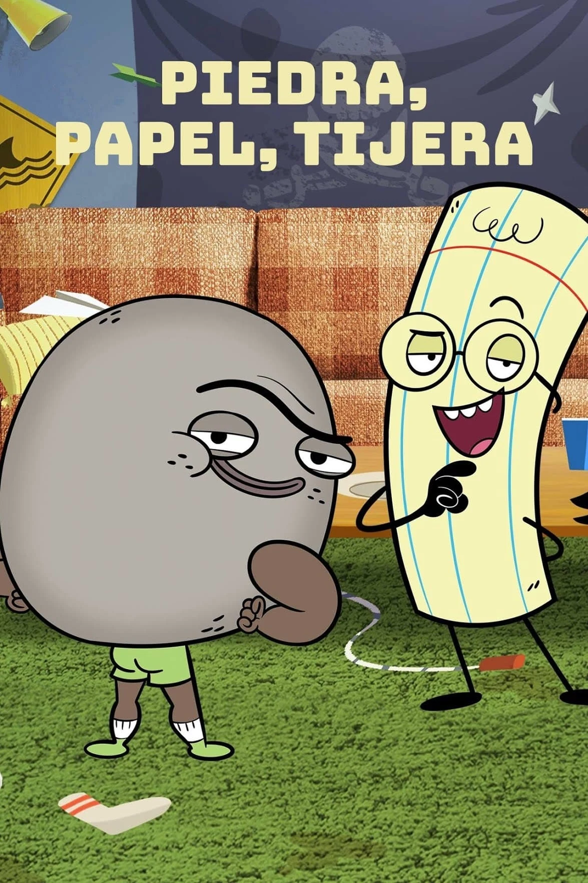 Poster  de Piedra, Papel, Tijera en español