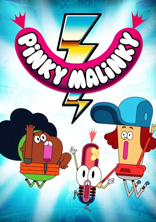 Poster  de la temporada 2 de Pinky Malinky