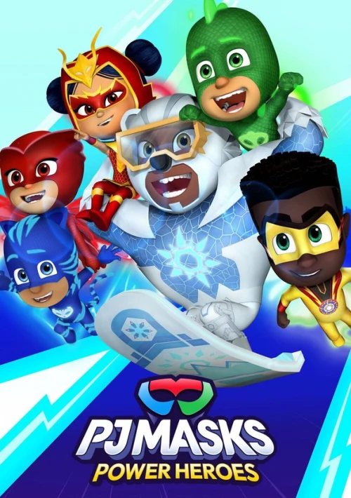 Poster  de la temporada 6 de PJ Masks: Power Heroes