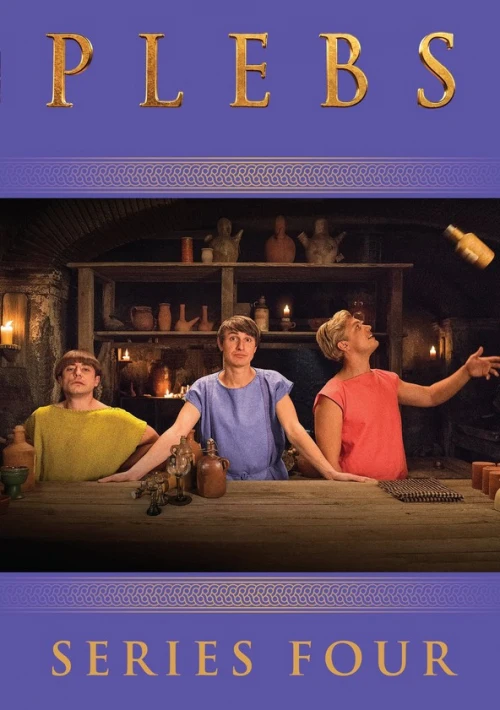 Poster  de la temporada 4 de Plebs