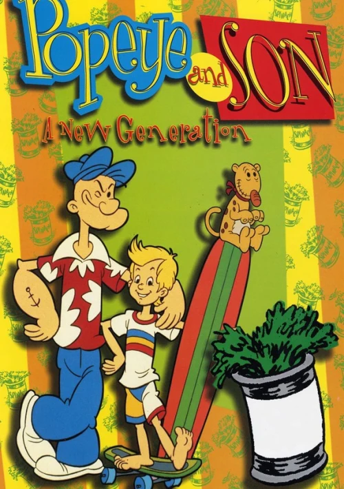 Poster  de la temporada 1 de Popeye and Son