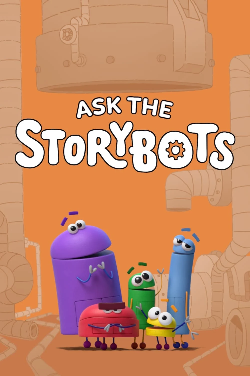 Poster  de Ask the Storybots en inglés