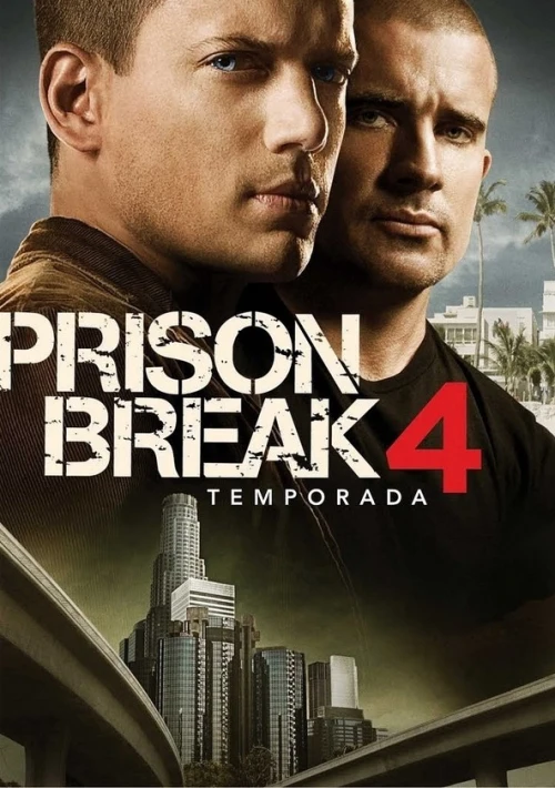 Poster  de la temporada 4 de Prison Break