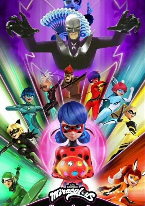 Poster  de la temporada 4 de Miraculous: Tales of Ladybug & Cat Noir
