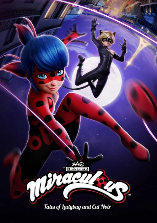 Poster  de la temporada 6 de Miraculous: Tales of Ladybug & Cat Noir