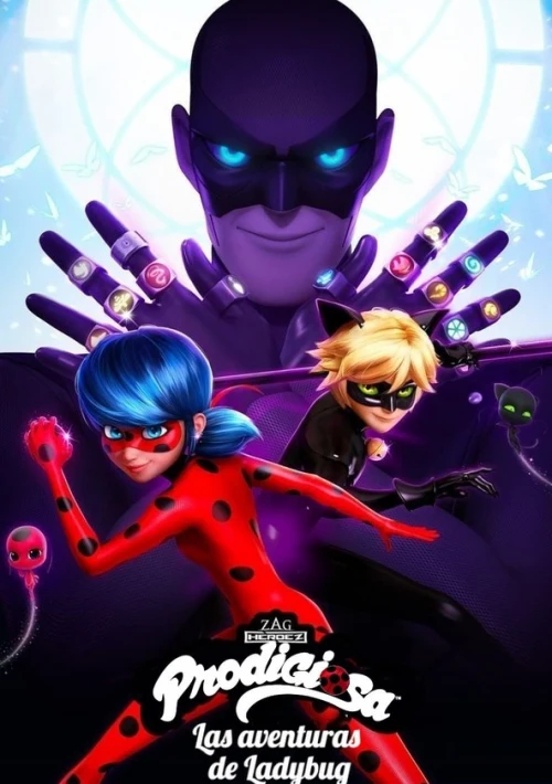 Poster  de la temporada 5 de Miraculous: Tales of Ladybug & Cat Noir