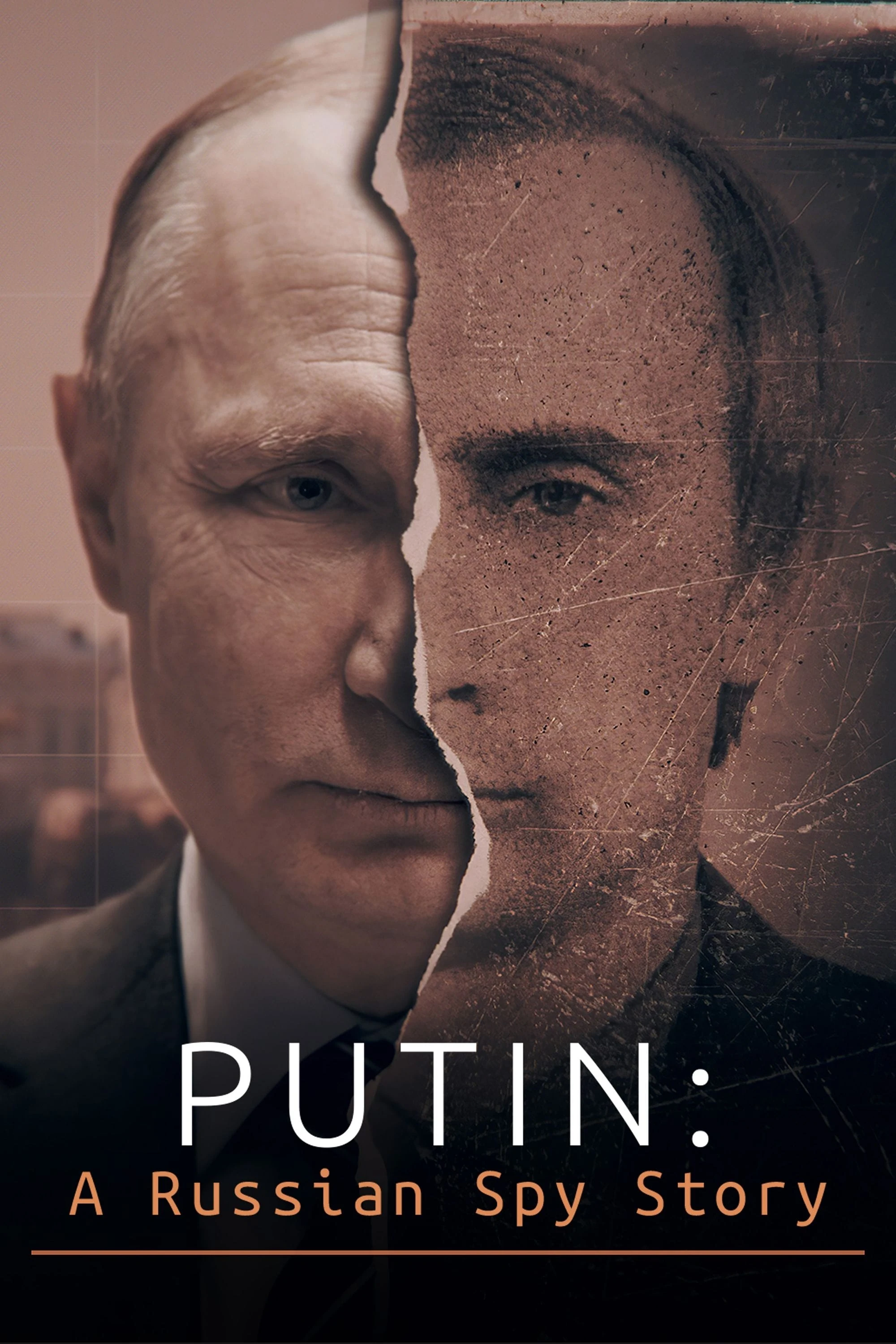 Poster  de Putin: de espía a presidente