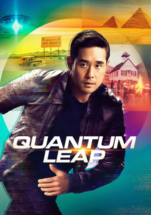 Poster  de la temporada 2 de Quantum Leap