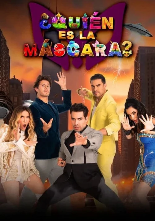 Poster  de la temporada 5 de ¿Quién es la Máscara?