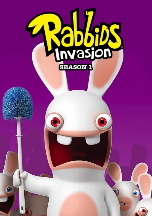 Poster  de la temporada 1 de Rabbids: La invasión
