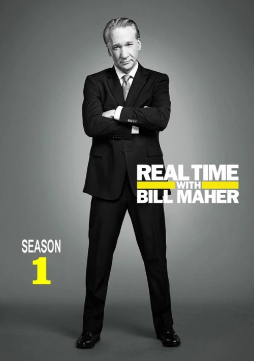 Poster  de la temporada 1 de Real Time with Bill Maher