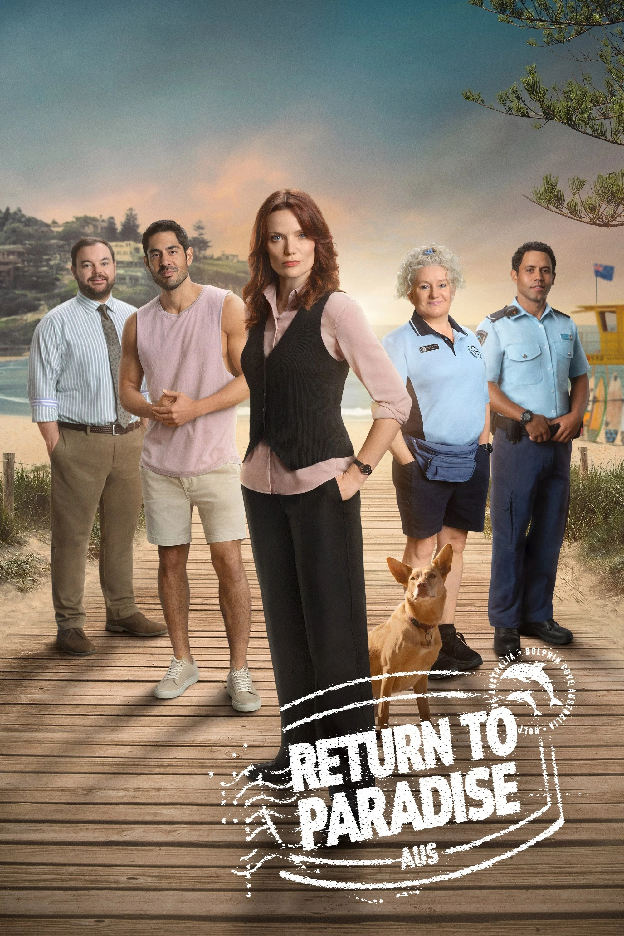 Poster  de Regreso al paraíso en inglés
