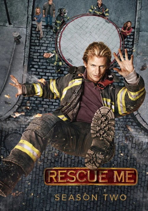 Poster  de la temporada 2 de Rescue Me