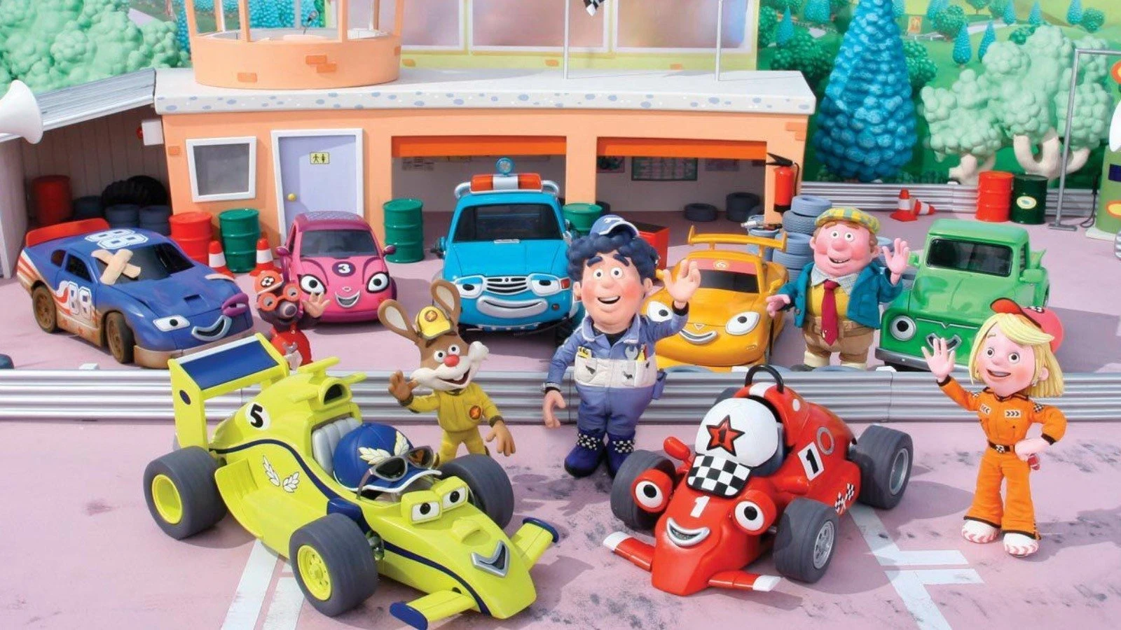 Foto de Roary, el carrito veloz