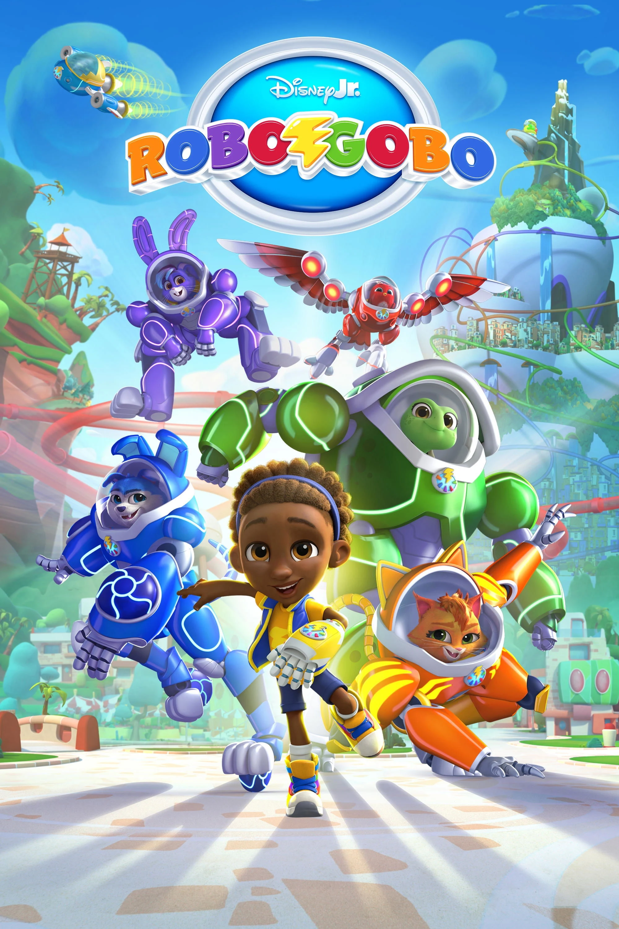 Poster  de Robogobo en inglés