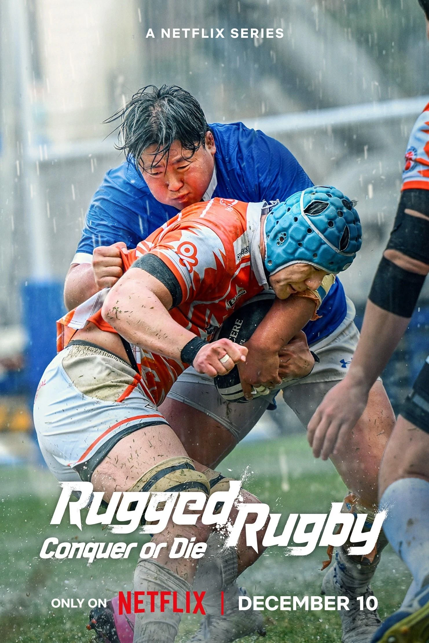 Poster  de Rugged Rugby: Conquer or Die en inglés