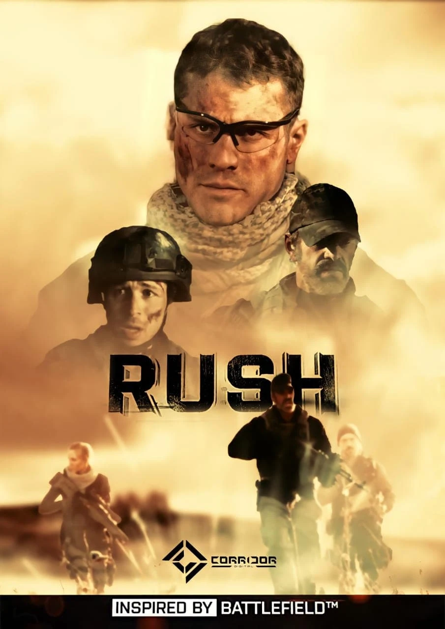 Poster  de Rush: Inspired by Battlefield en inglés