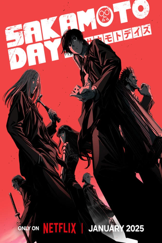 Poster  de SAKAMOTO DAYS en inglés