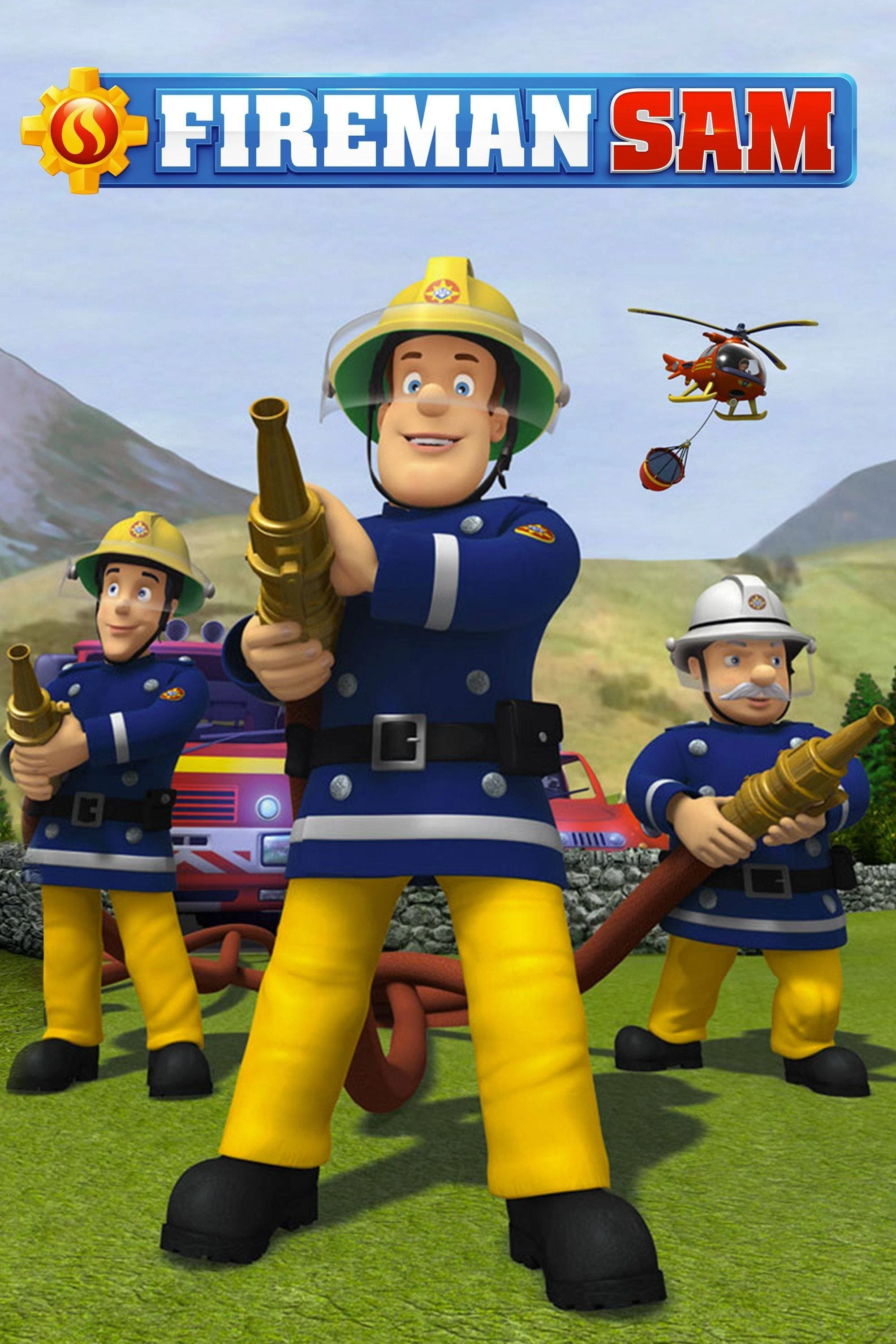 Poster  de Fireman Sam en inglés
