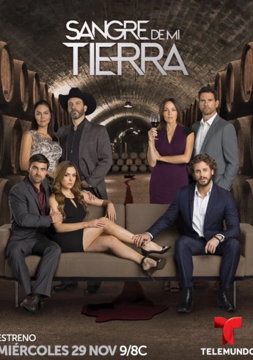 Poster  de la temporada 1 de Sangre de mi Tierra