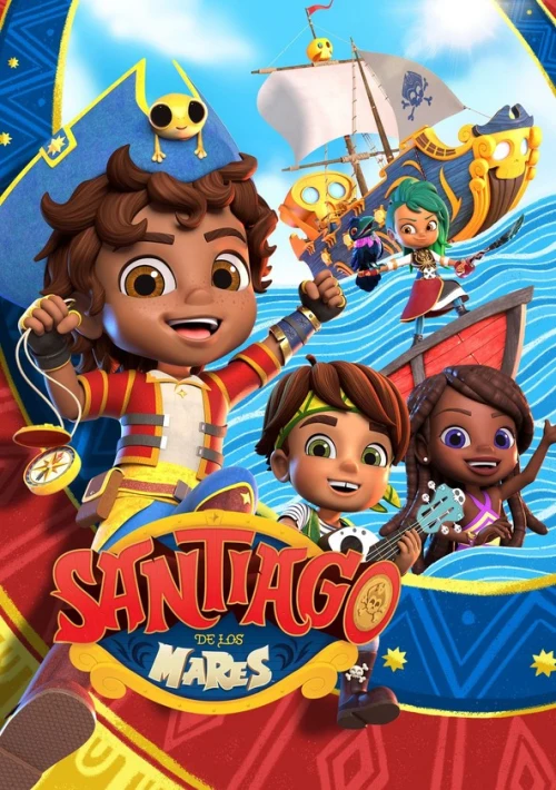 Poster  de la temporada 1 de Santiago of the Seas