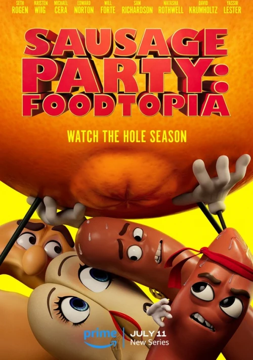 Poster  de la temporada 1 de Sausage Party: Foodtopia
