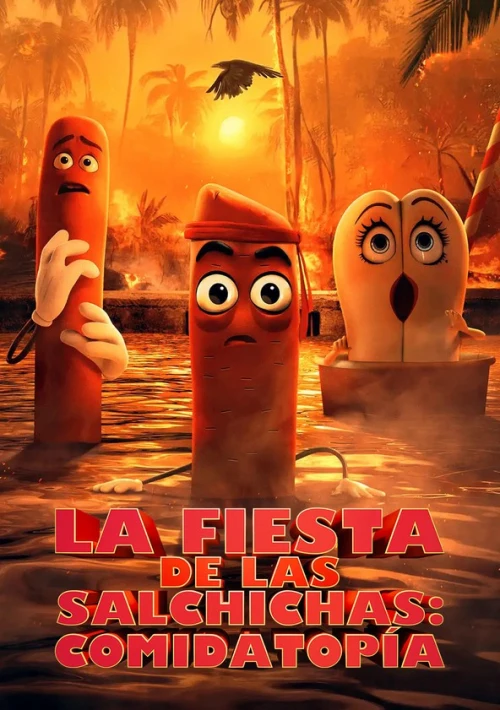 Poster  de la temporada 2 de Sausage Party: Foodtopia
