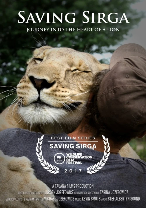 Poster  de la temporada 1 de Saving Sirga: Journey into the Heart of a Lion